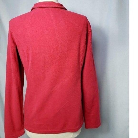 Women's Long Sleeve 1/4 zip Pullover Top Medium - Picture 4 of 6